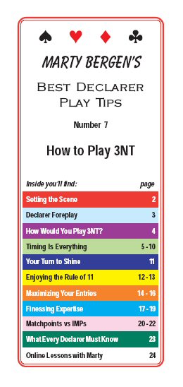How to play 3NT
