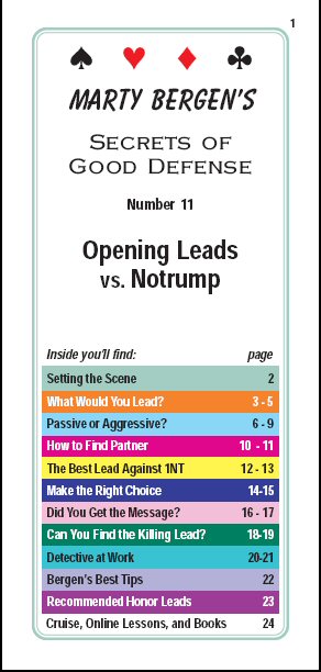 Opening leads against NT