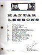 Bridge book Kantar lessons