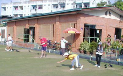 Lawn bowling, Pattaya, Thailand